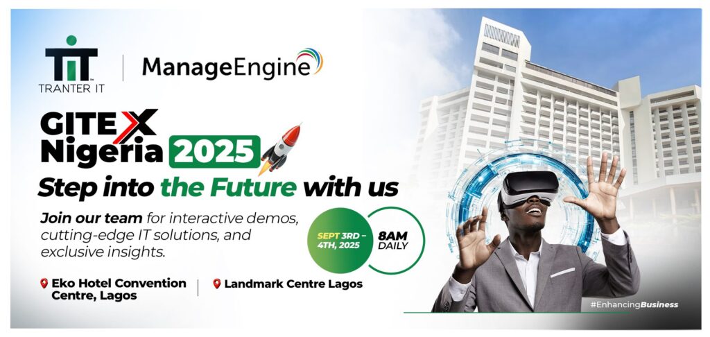 manageengine live at eko hotel & landmark gitex