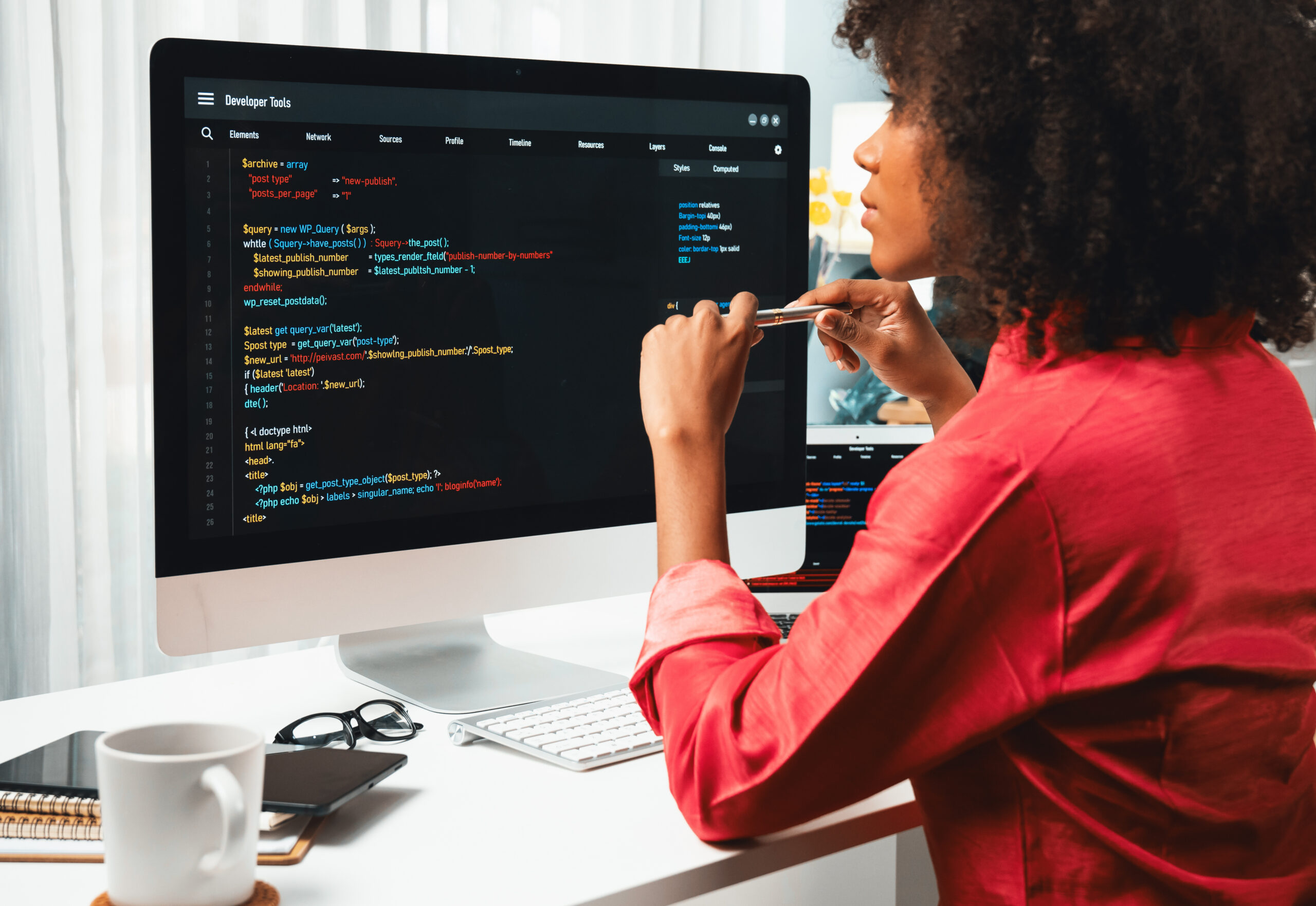 Website development and optimization for enterprise digital platforms